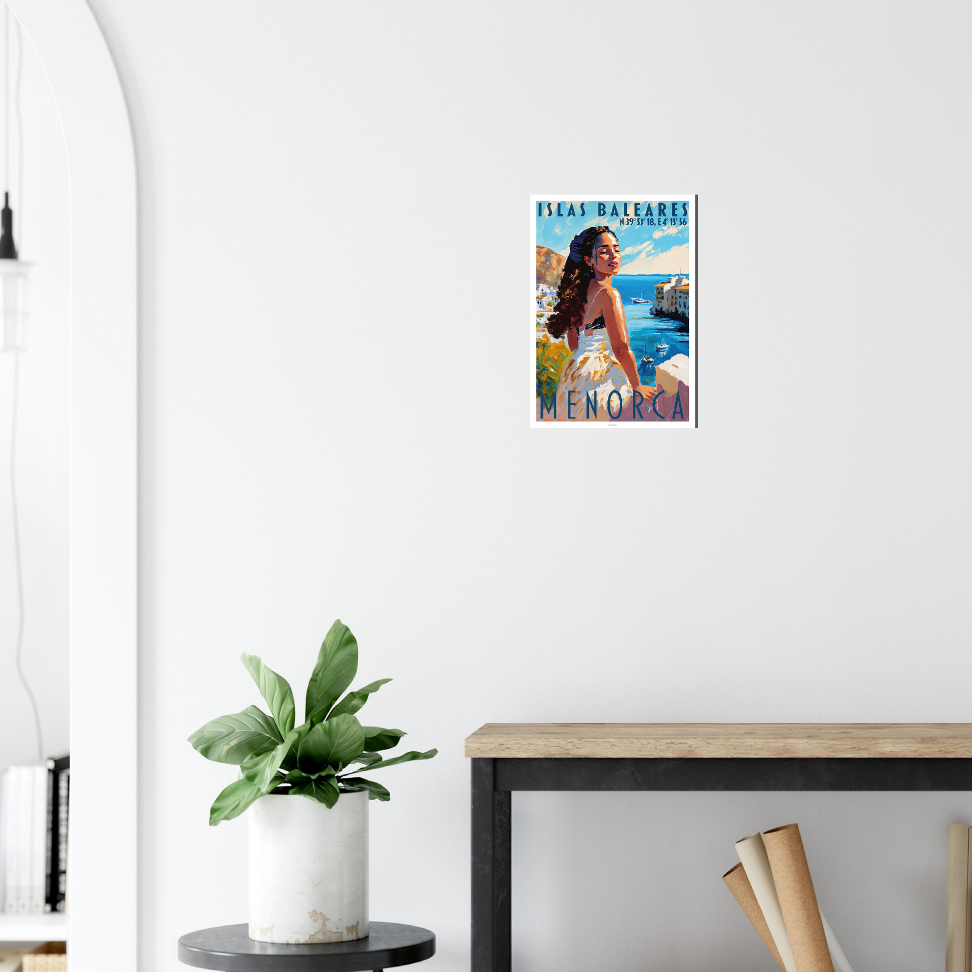 Menorca Poster by Posterify Design on Premium Matte Paper - Posterify