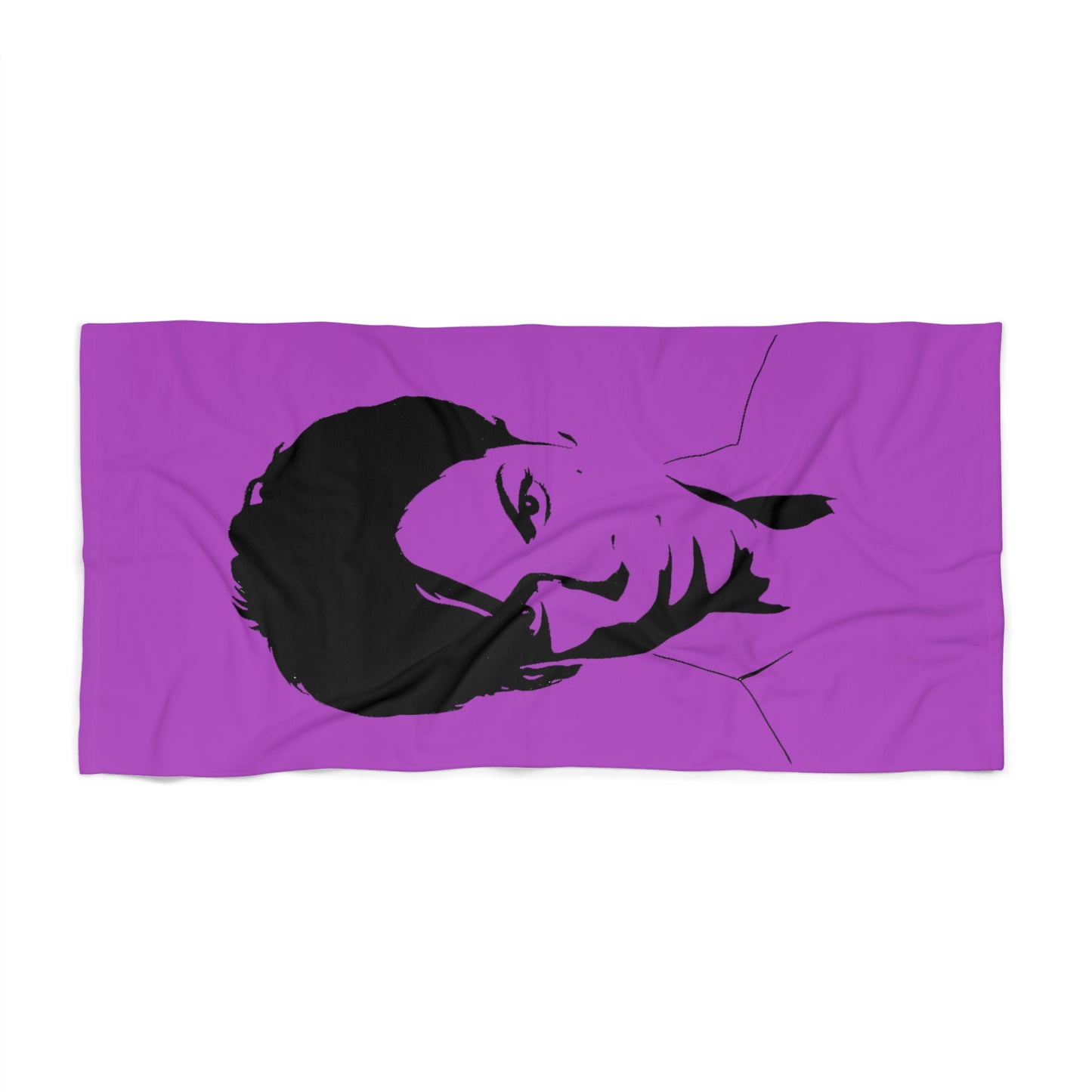 Prince Purple Beach Towel