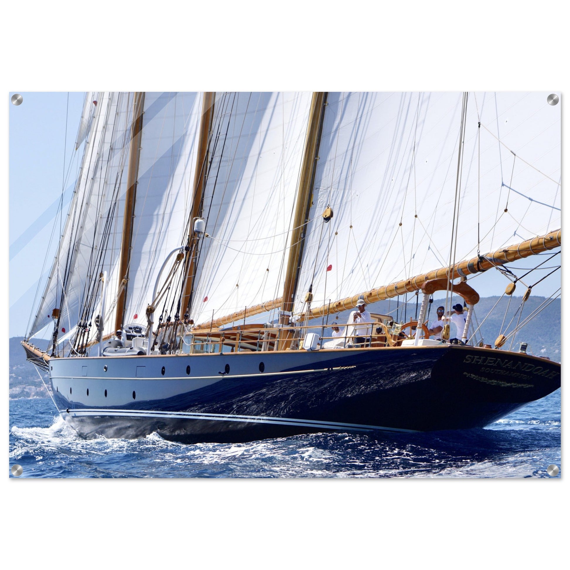 Acrylic HQ Photo Print of sail ship Shenandoah - Posterify