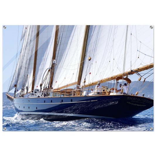 Acrylic HQ Photo Print of sail ship Shenandoah