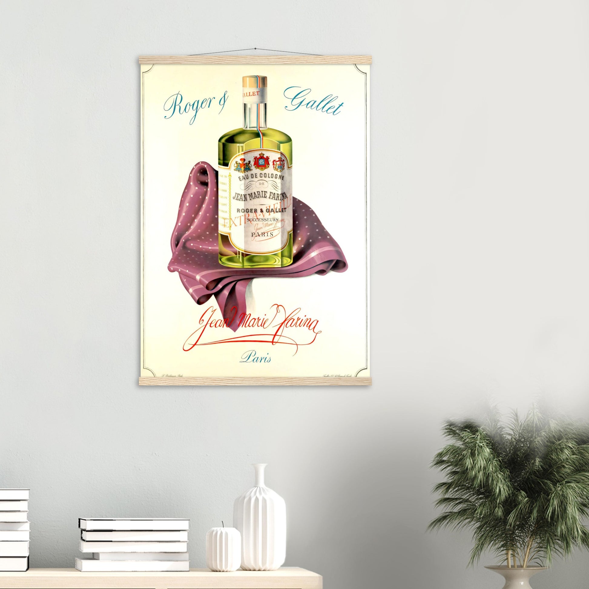 Vintage Poster Reprint, Parfume, Wall Art on Premium Paper - Posterify