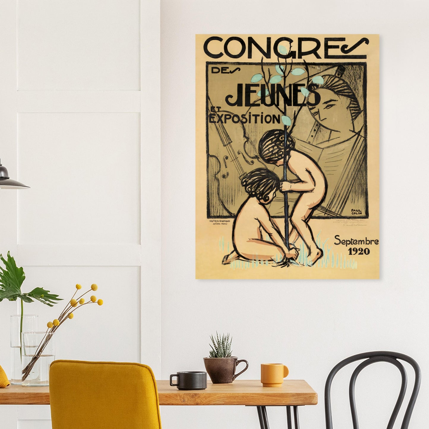 Vintage Poster reprint on premium matte paper - Posterify