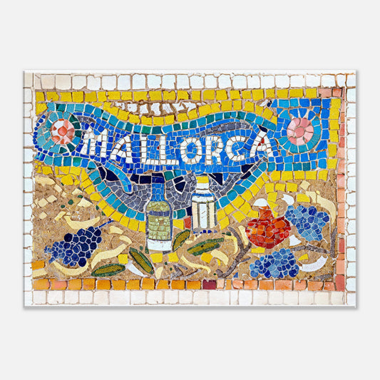 Canvas Mosaic Mallorca by Posterify Design - Posterify