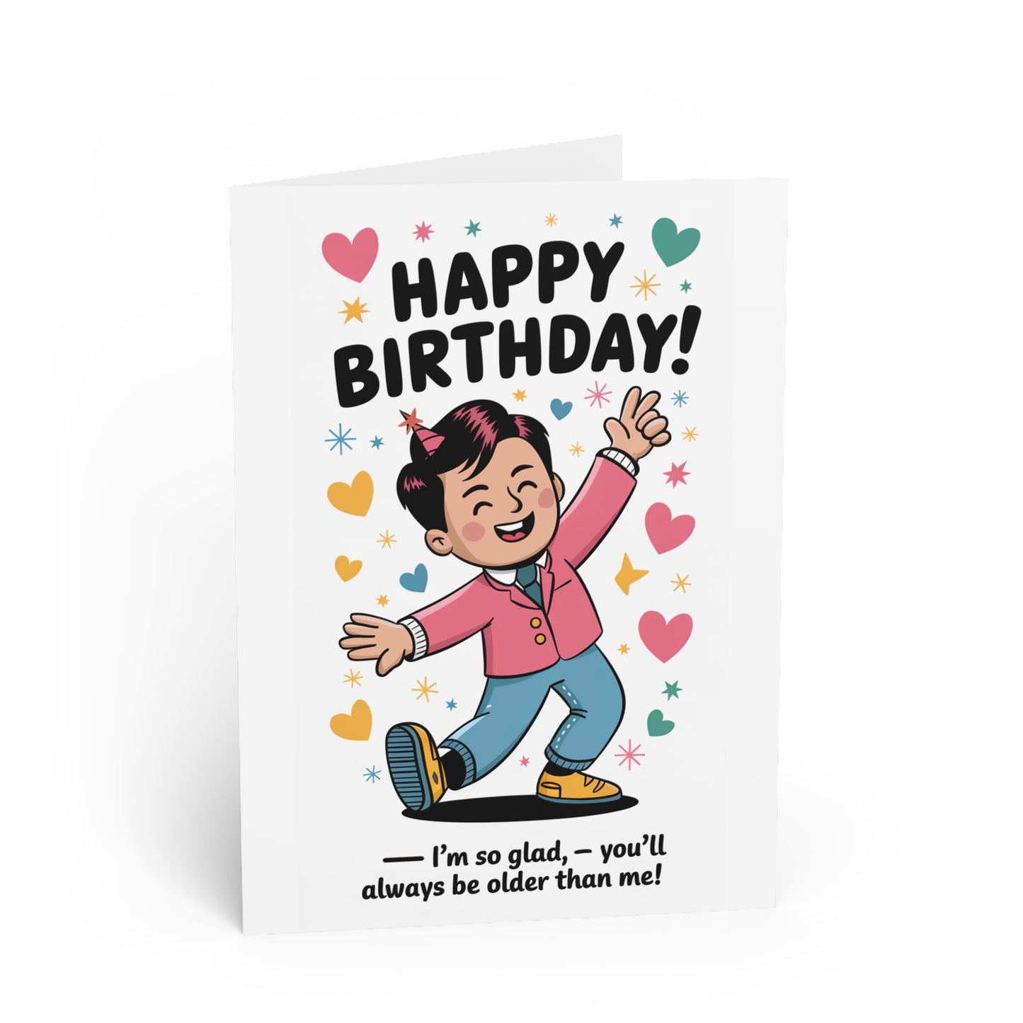 Funny Birthday Greeting Cards, Humorous Card for Birthdays, Joke Bday Card, Hilarious Greeting Card, Fun Happy Birthday Card