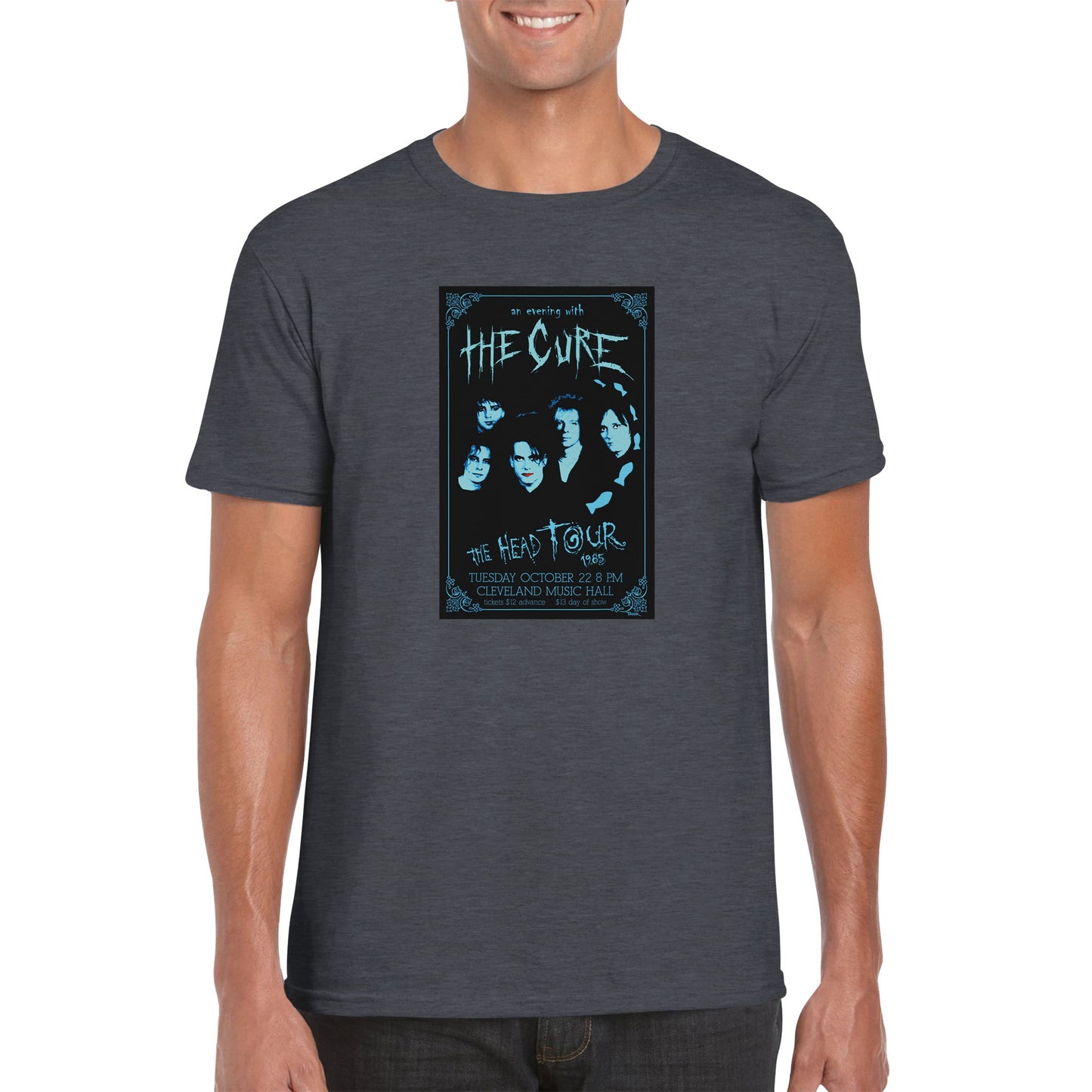 The Cure Classic Unisex Crewneck T-shirt - Posterify