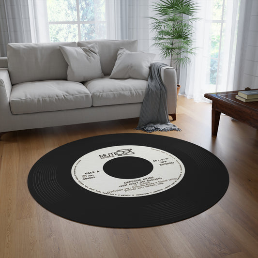 HQ Rug, Depeche Mode, I just Can't get enough, 150cm Vinyl record mat, (US made, US shipping)