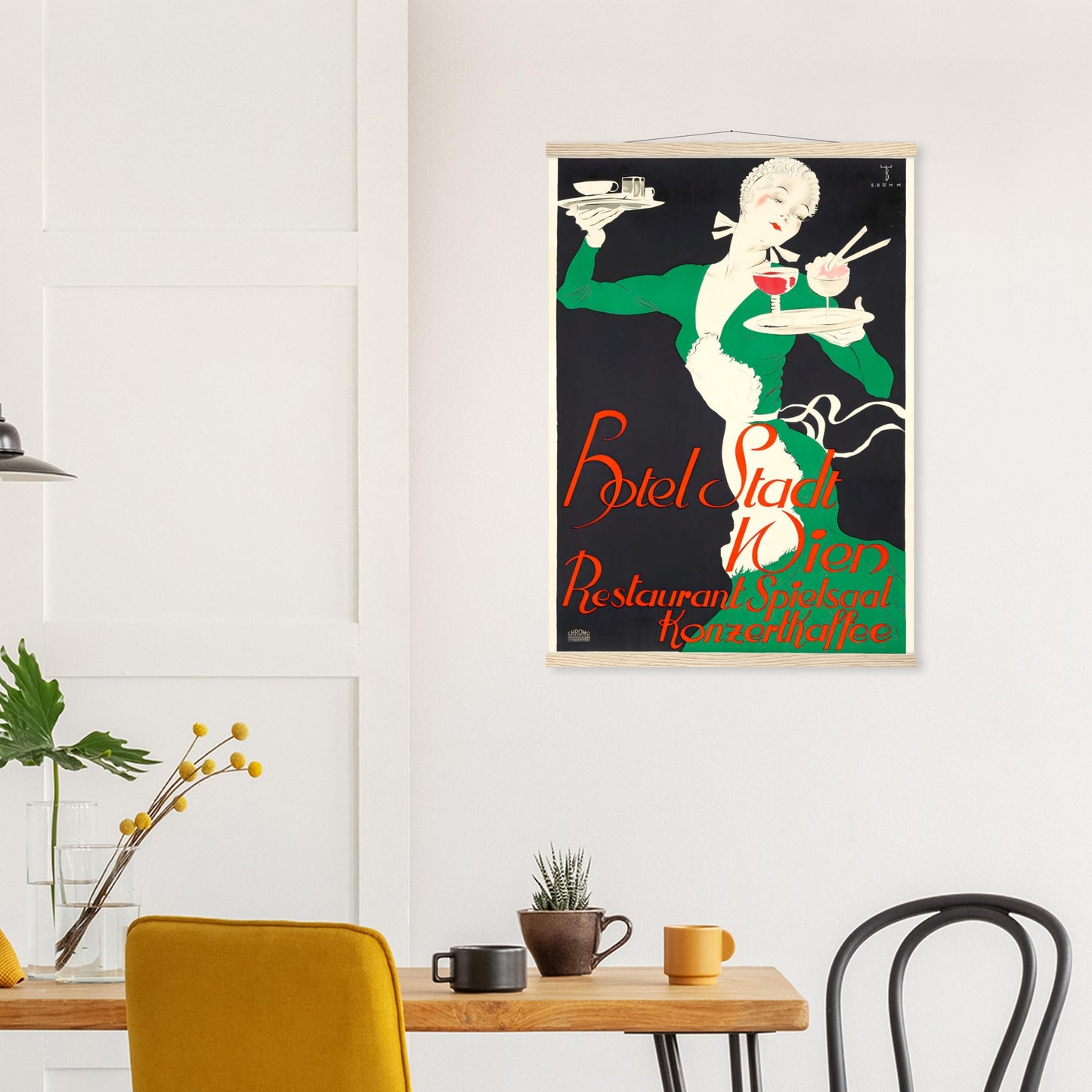 Wien Vintage Poster Reprint on Premium matte paper - Posterify