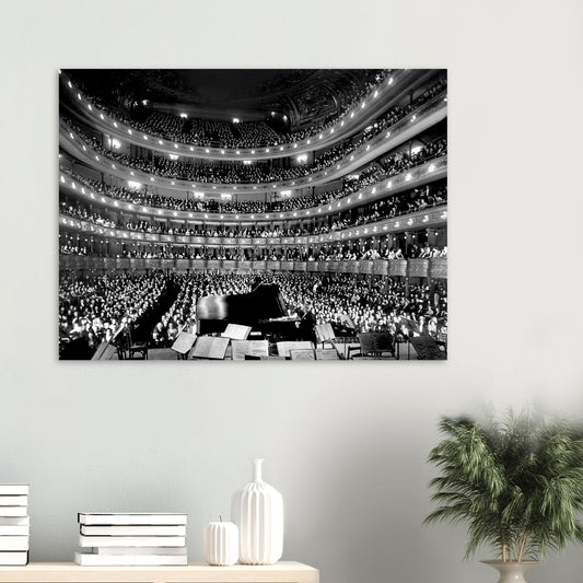 The Former Metropolitan Opera House (39th St) New York City, Piano Concert by Josef Hofmann