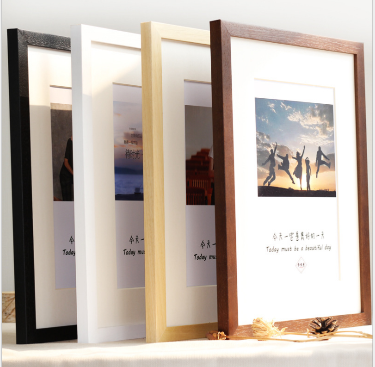 Solid wood picture frame, wall hanging 8k4ka3a4 36 "24 20" advertising poster mounting - Posterify