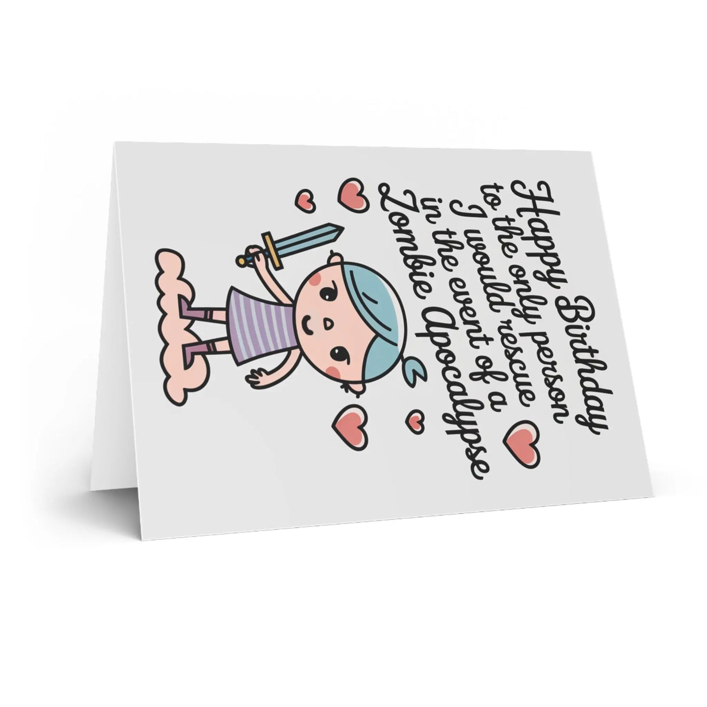 Birthday Zombie Greeting Card - Image #3