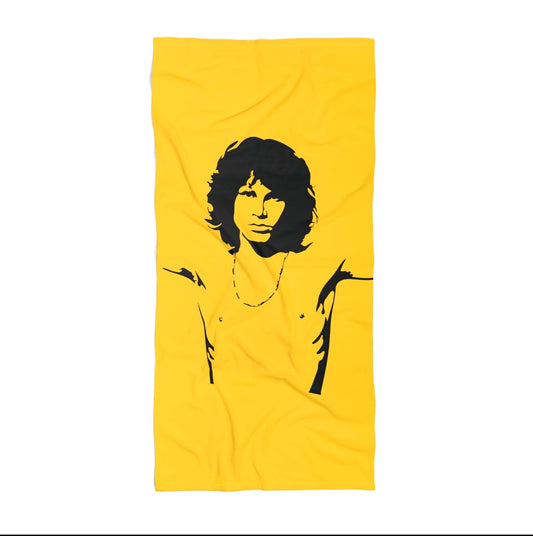 Jim Morrison Beach Towel