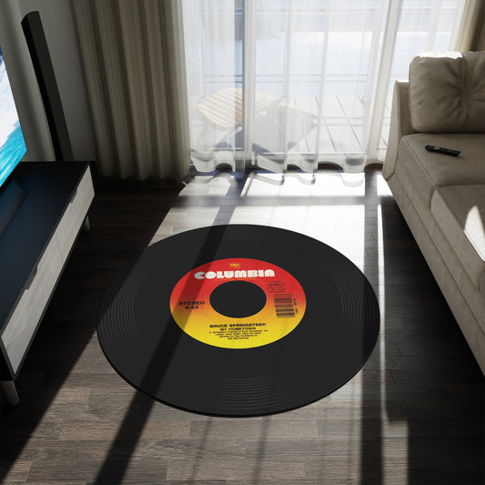 Bruce Springsteen, My Hometown, Vinyl record rug