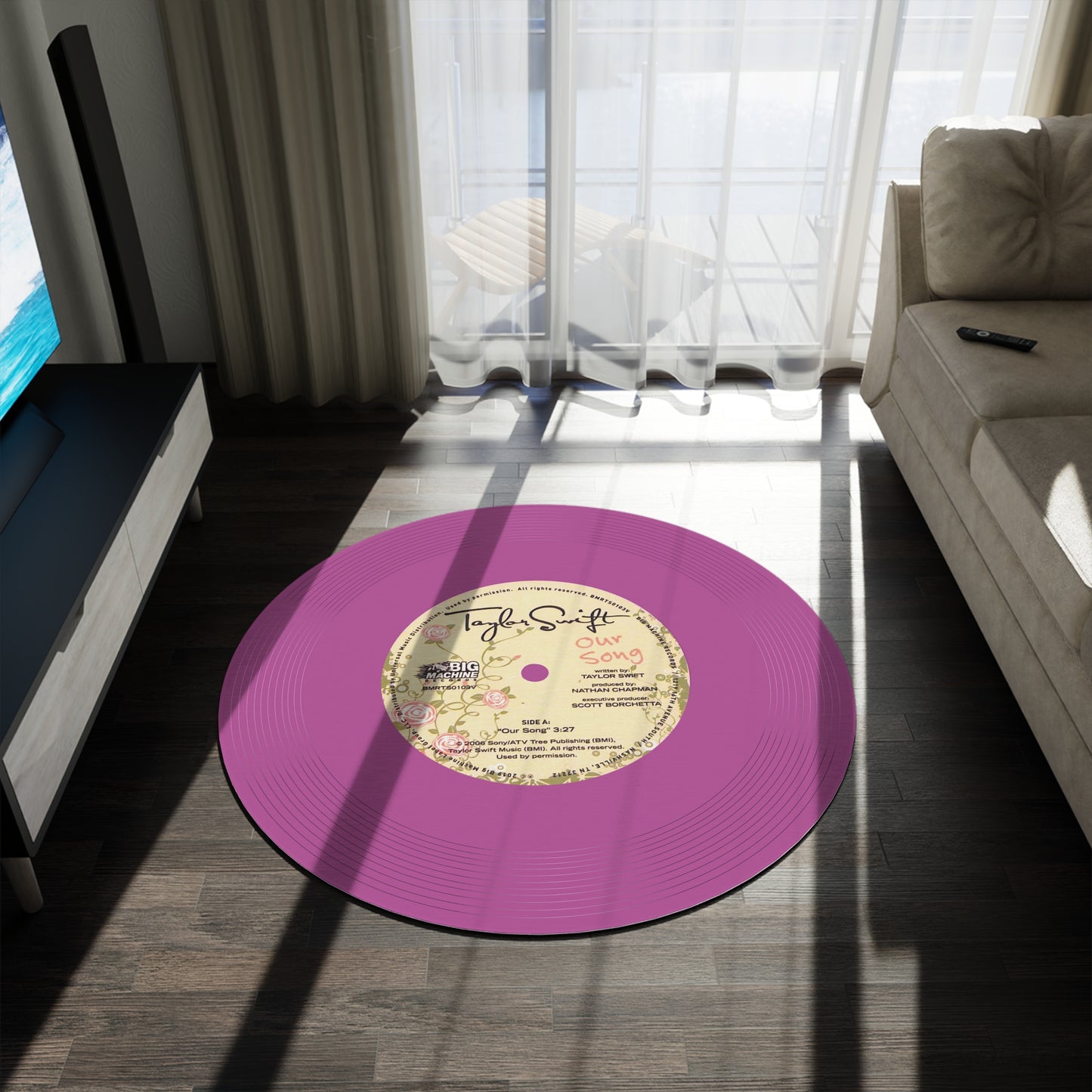 Taylor Swift, Our Song, Vinyl Record Mat