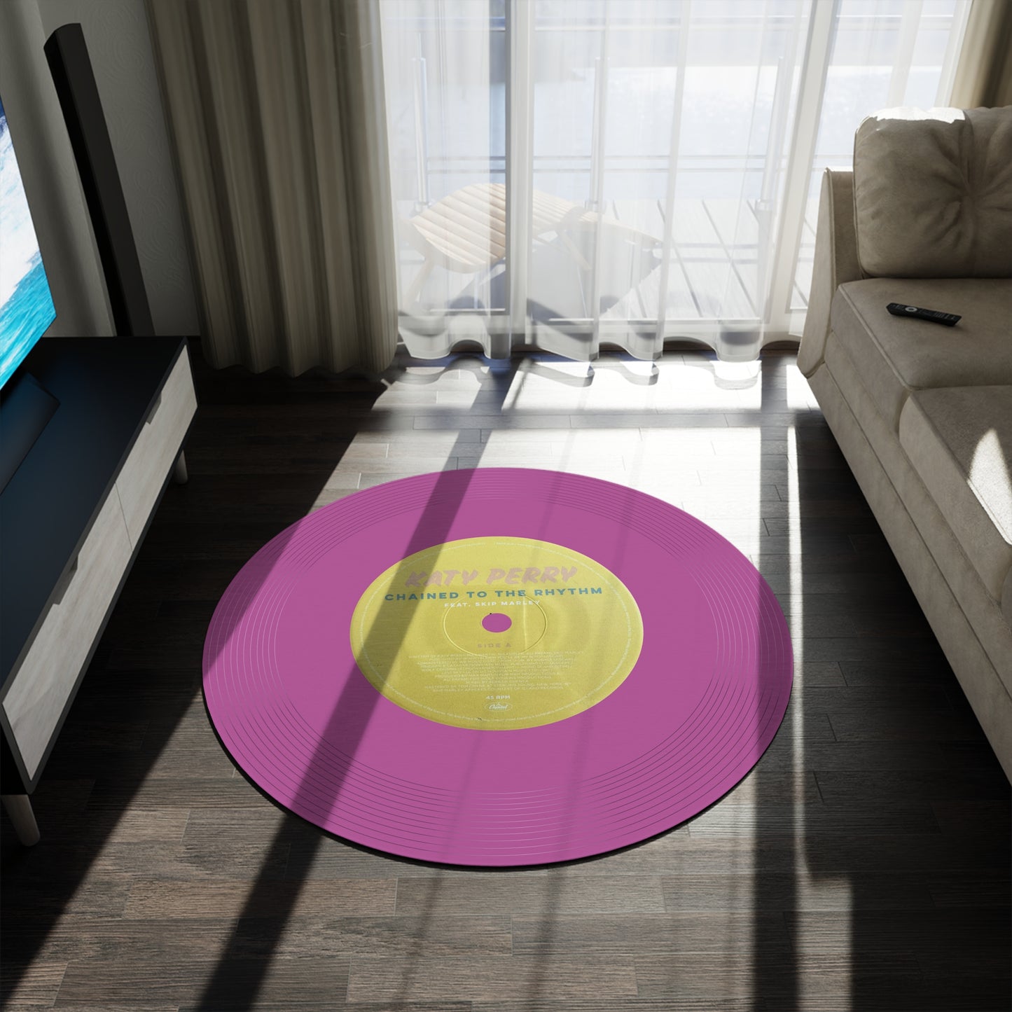 Katy Perry, Chained to the Rhythm, Vinyl Record Mat