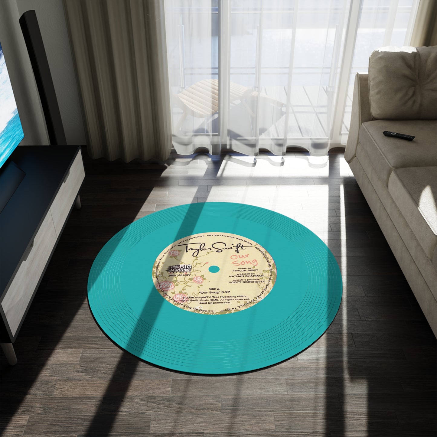 Taylor Swift, Our Song, Vinyl Record Mat