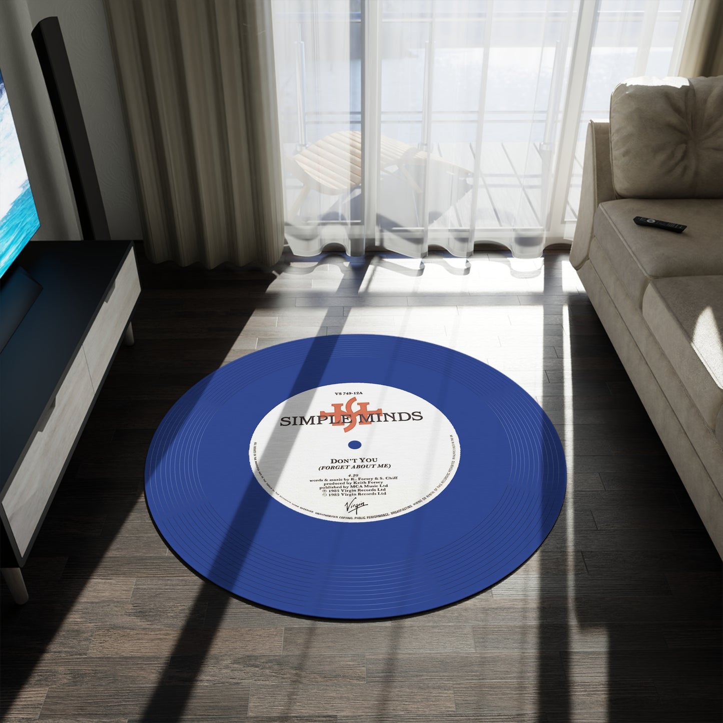 Don't You, Simple Minds, Vinyl Record mat