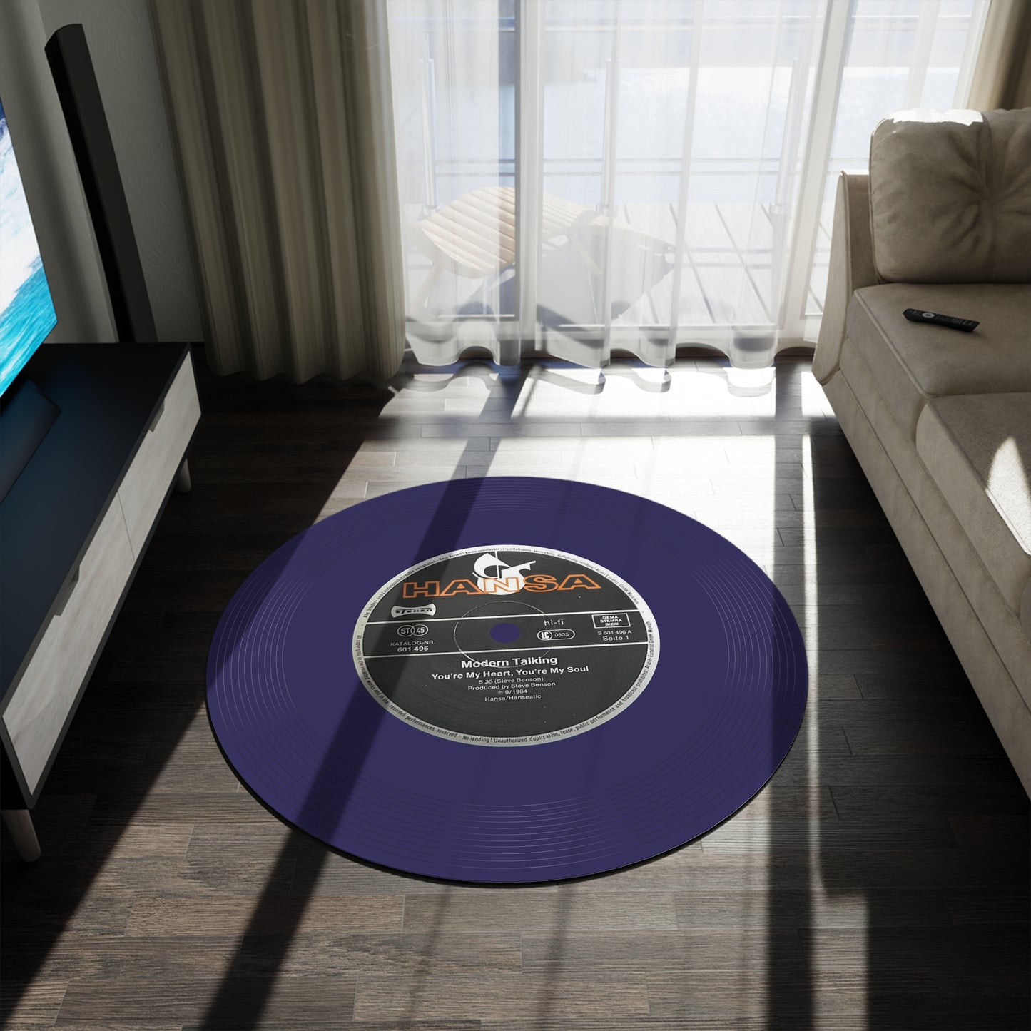 Modern Talking, You're my heart, You're my soul, Vinyl Record Mat