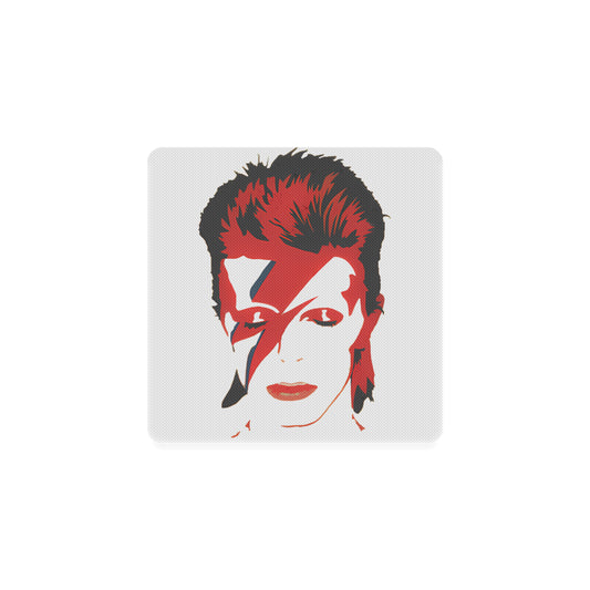 Ziggy Stardust, David Bowie, Square Coaster - Posterify
