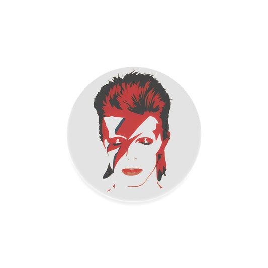 Ziggy Stardust, David Bowie, Round Coaster - Posterify