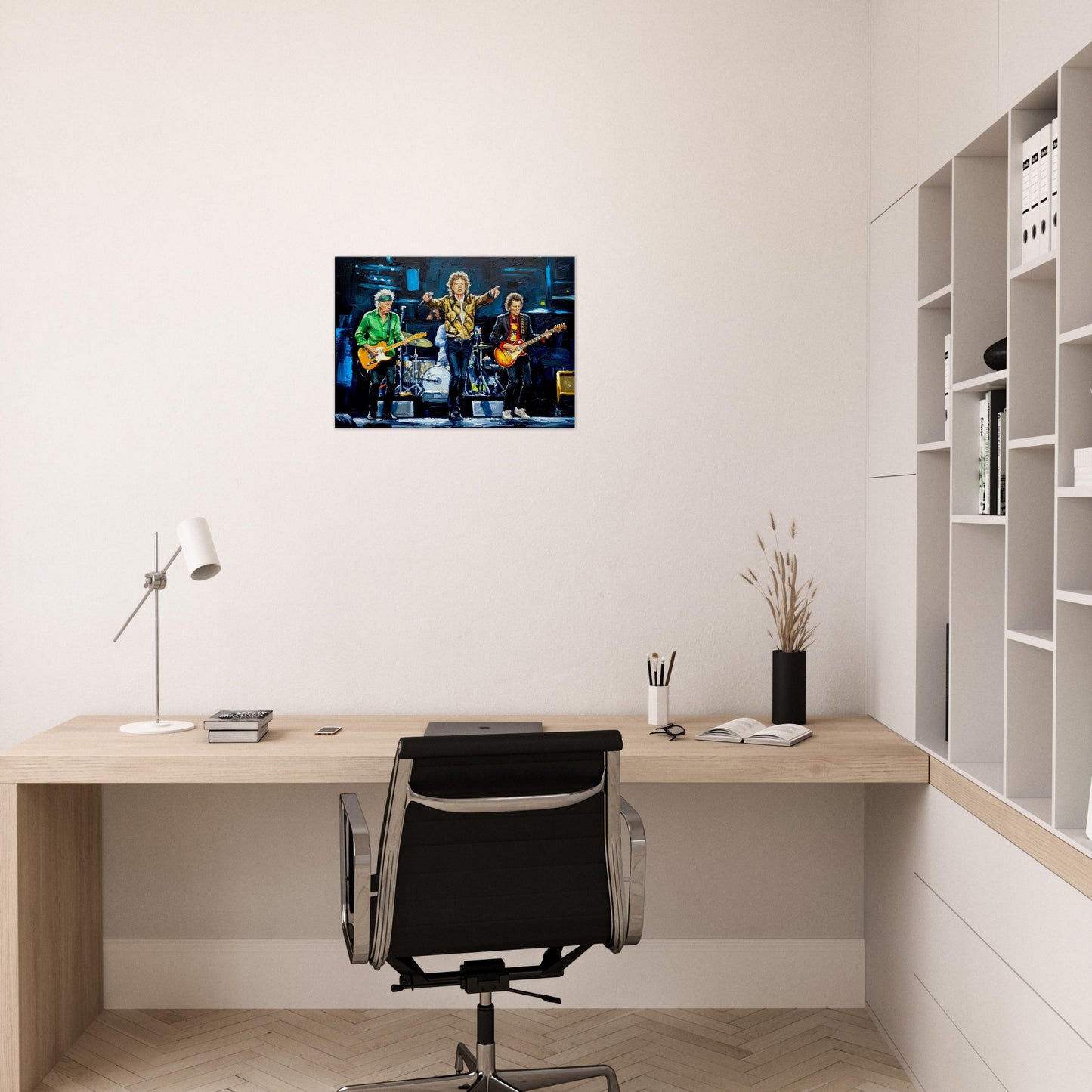 Rolling Stones, oil paint style Print, Wall art