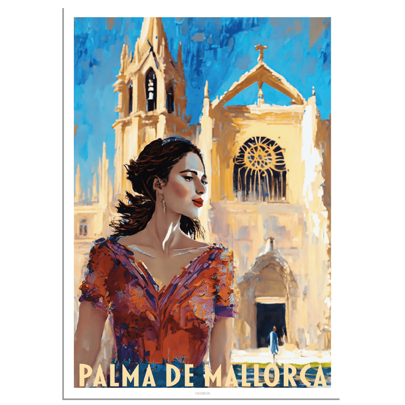 Post Card A5 for local pickup in Palma, La Seu de Mallorca