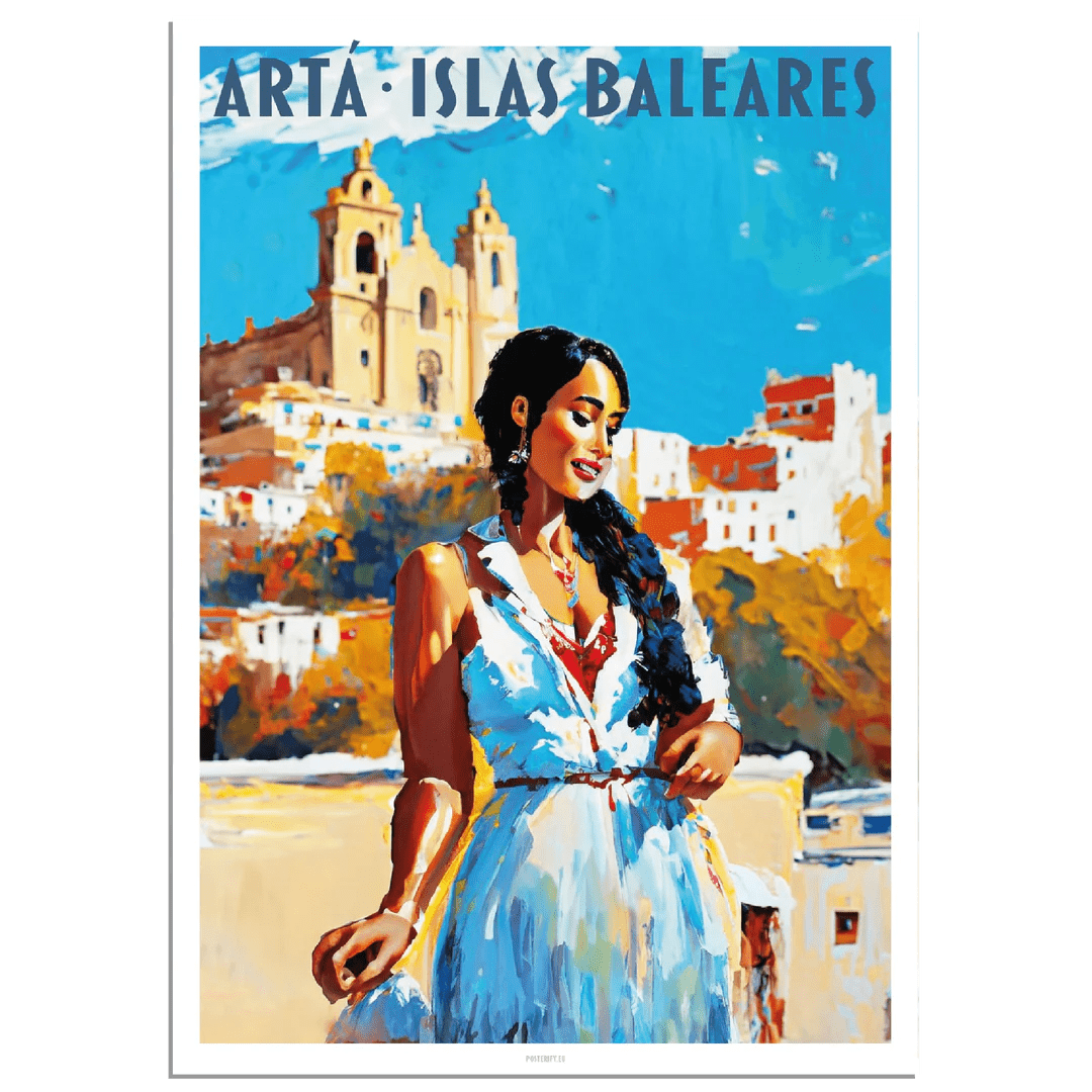 Post Card A5 for local pickup in Palma, Artá