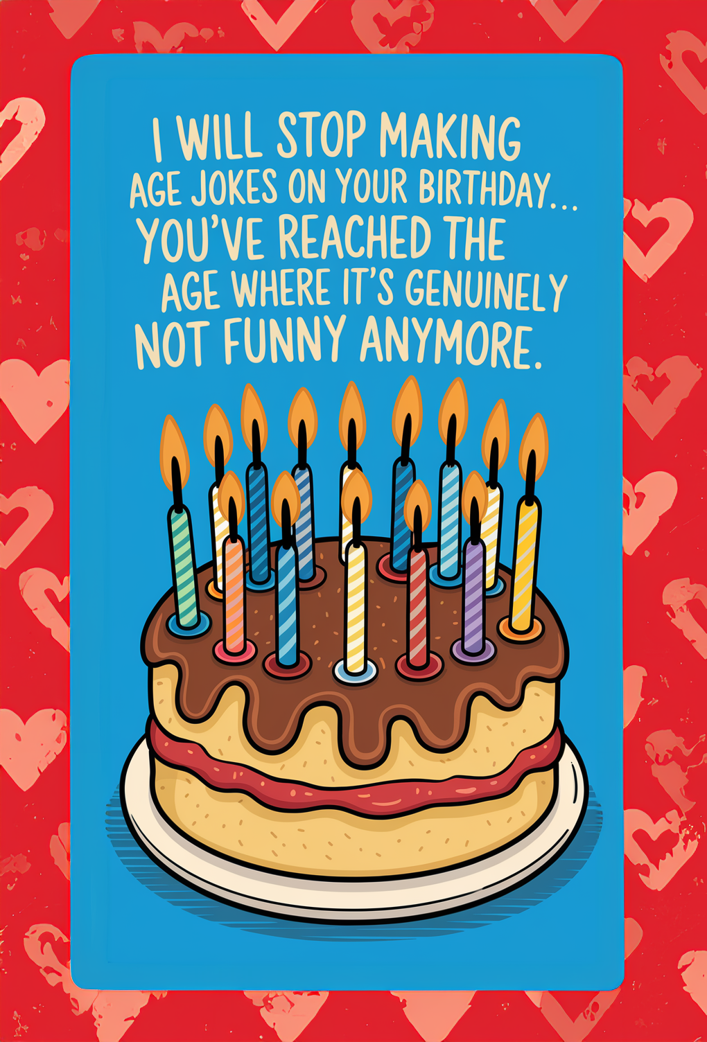 Funny Birthday Greeting Card