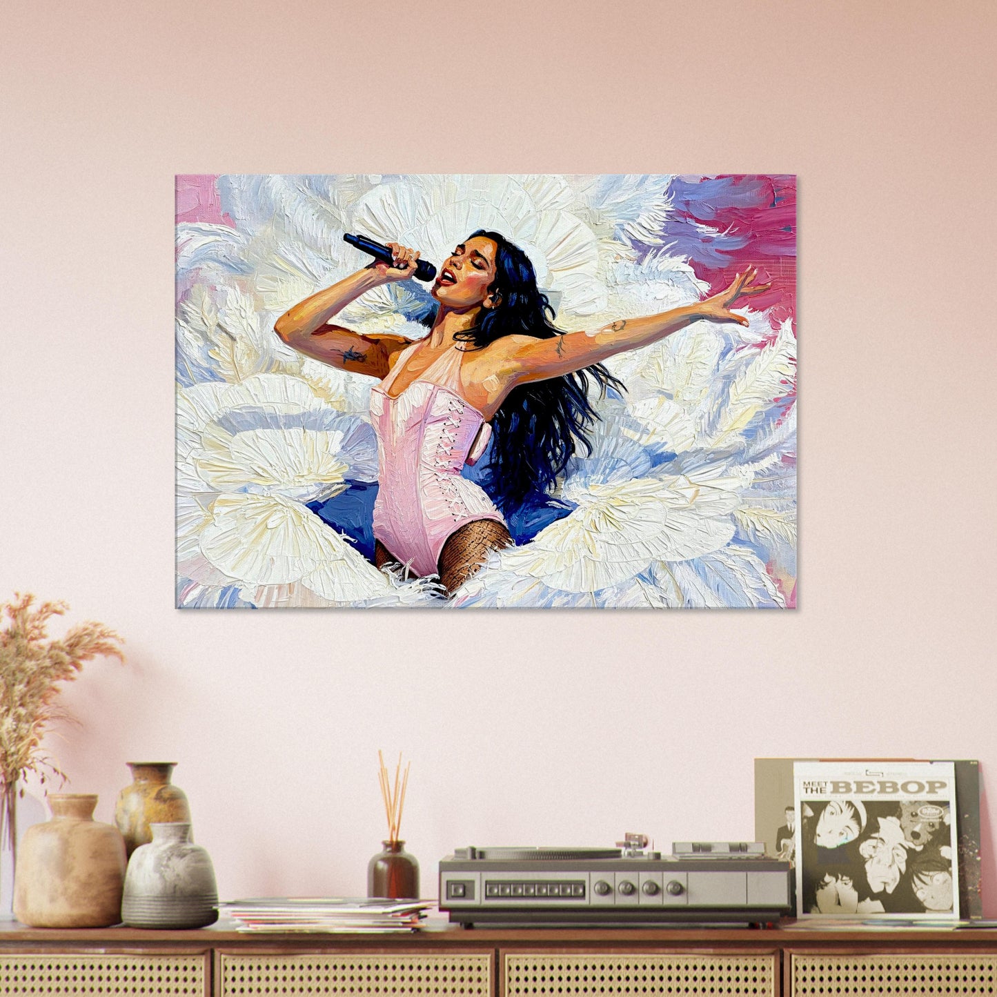 Houdini, Oil Painting Style Print, Canvas, Poster, Wall art