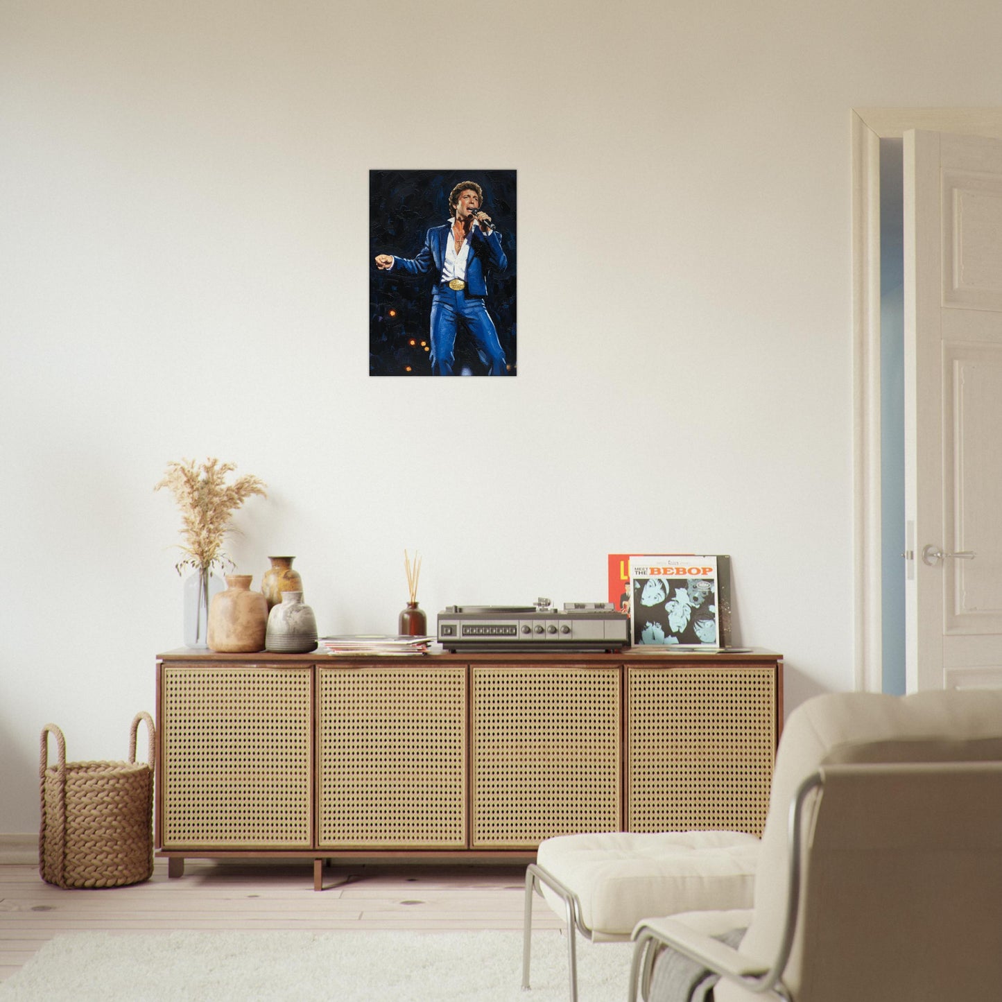 Tom Jones, Oil Painting Style Print, Canvas, Poster Wall art