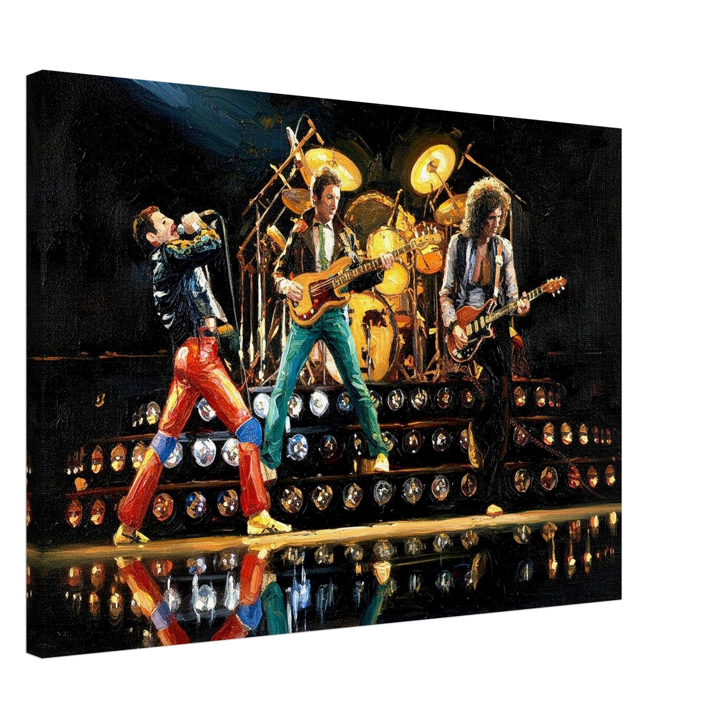 Queen, Oil painting Style Print, Canvas, Poster