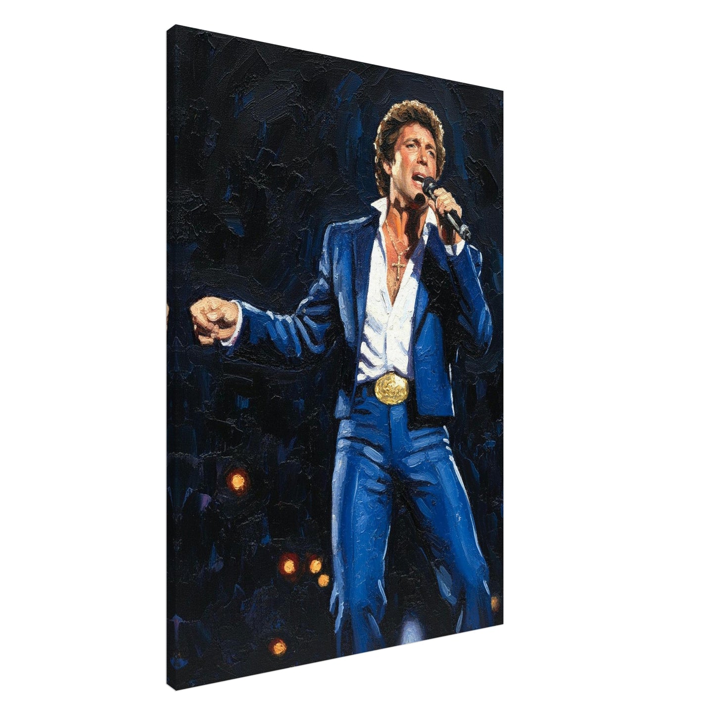 Tom Jones, Oil Painting Style Print, Canvas, Poster Wall art