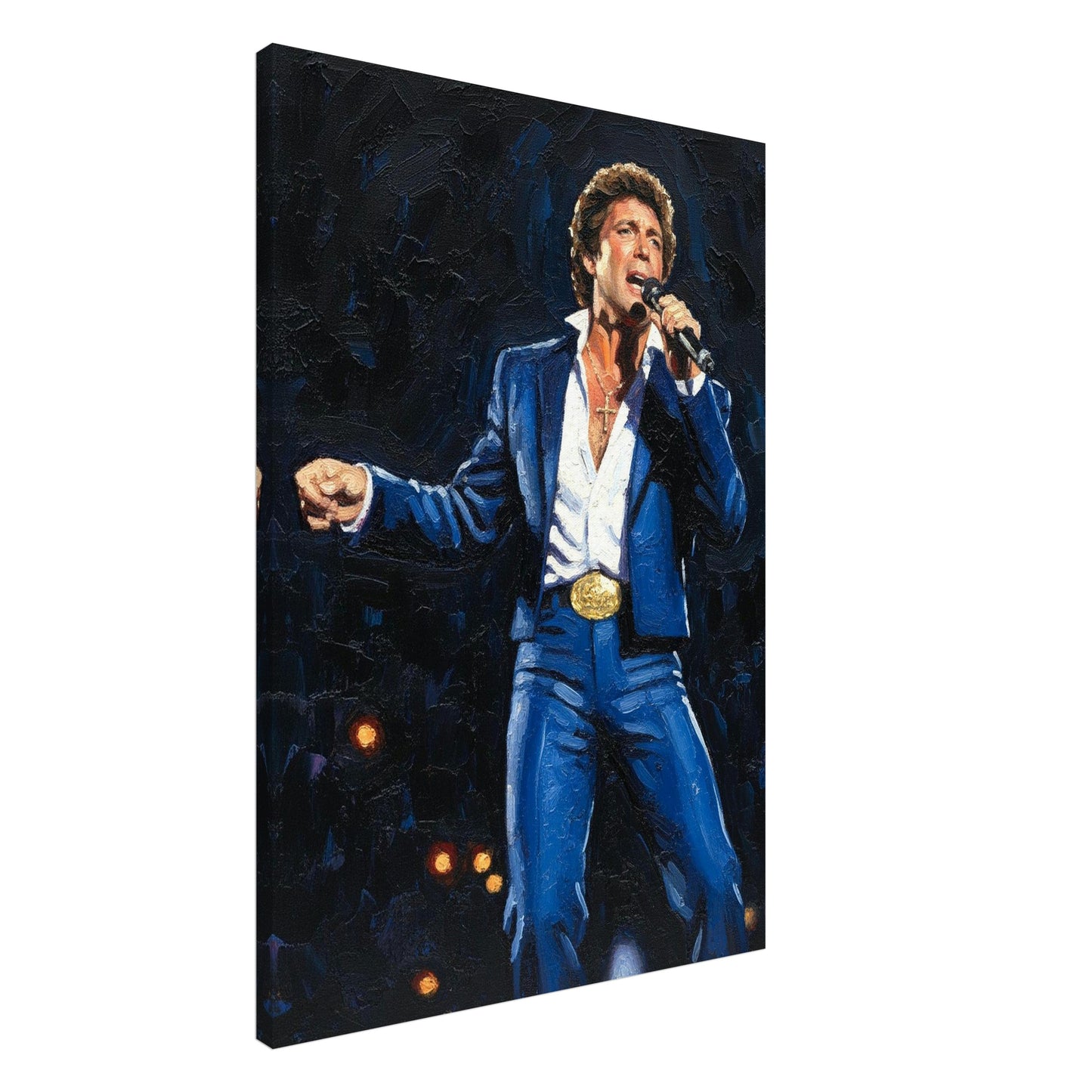 Tom Jones, Oil Painting Style Print, Canvas, Poster Wall art