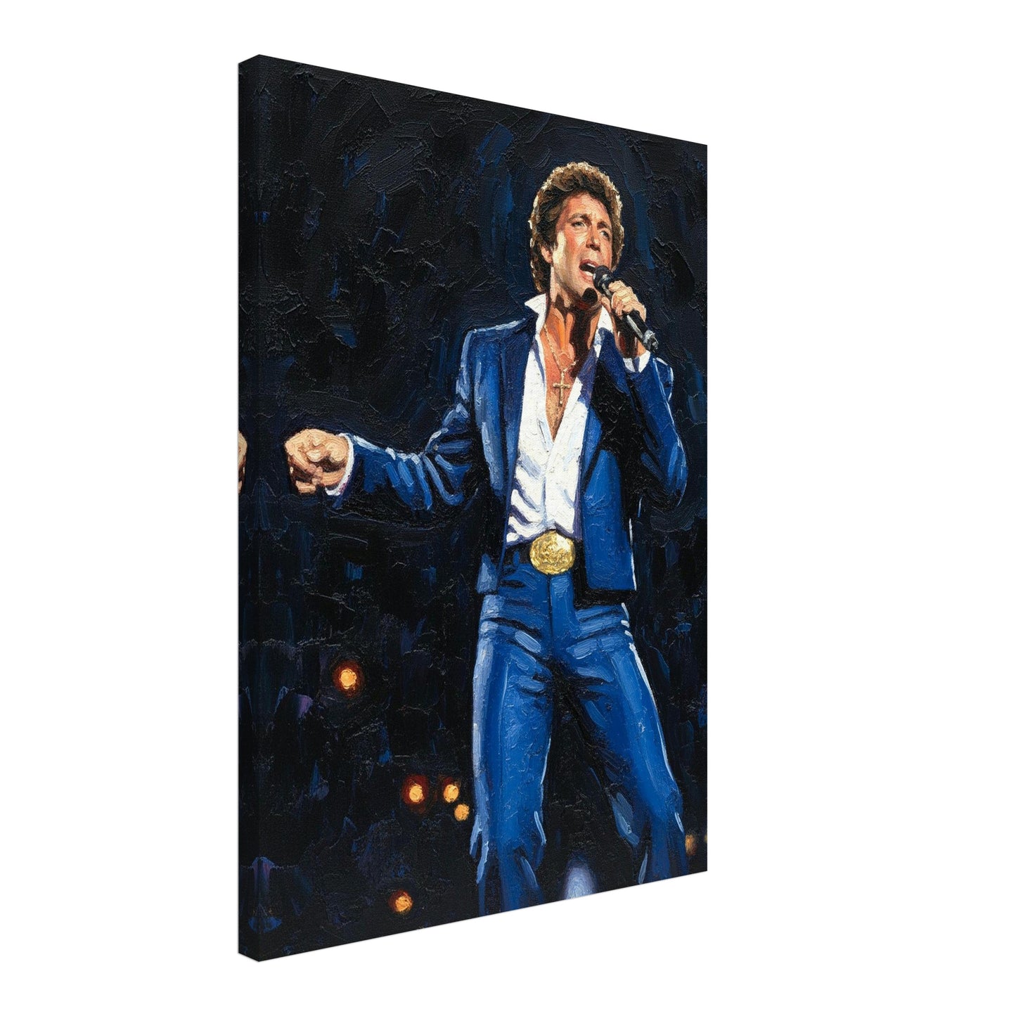 Tom Jones, Oil Painting Style Print, Canvas, Poster Wall art