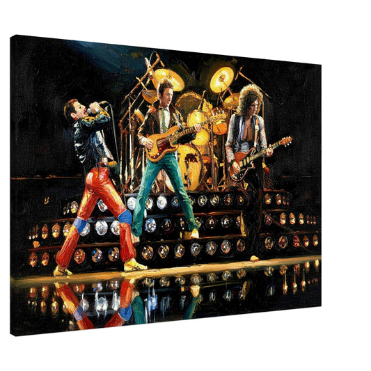 Queen, Oil painting Style Print, Canvas, Poster