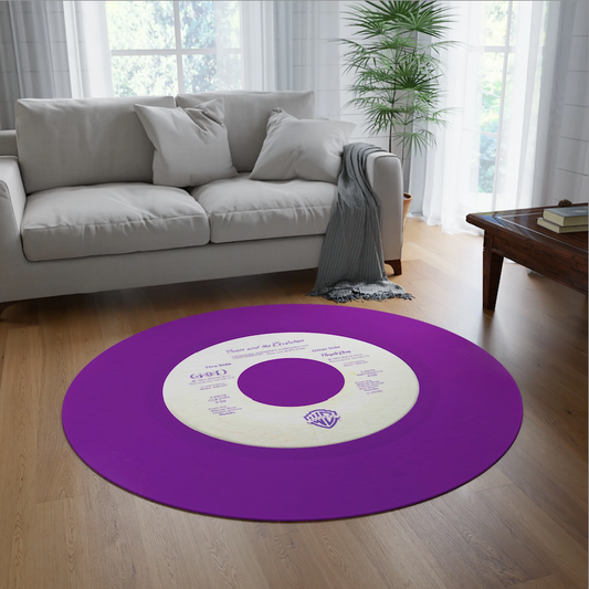 Prince Purple Rain Vinyl Single Mat (Customize a mat on request)