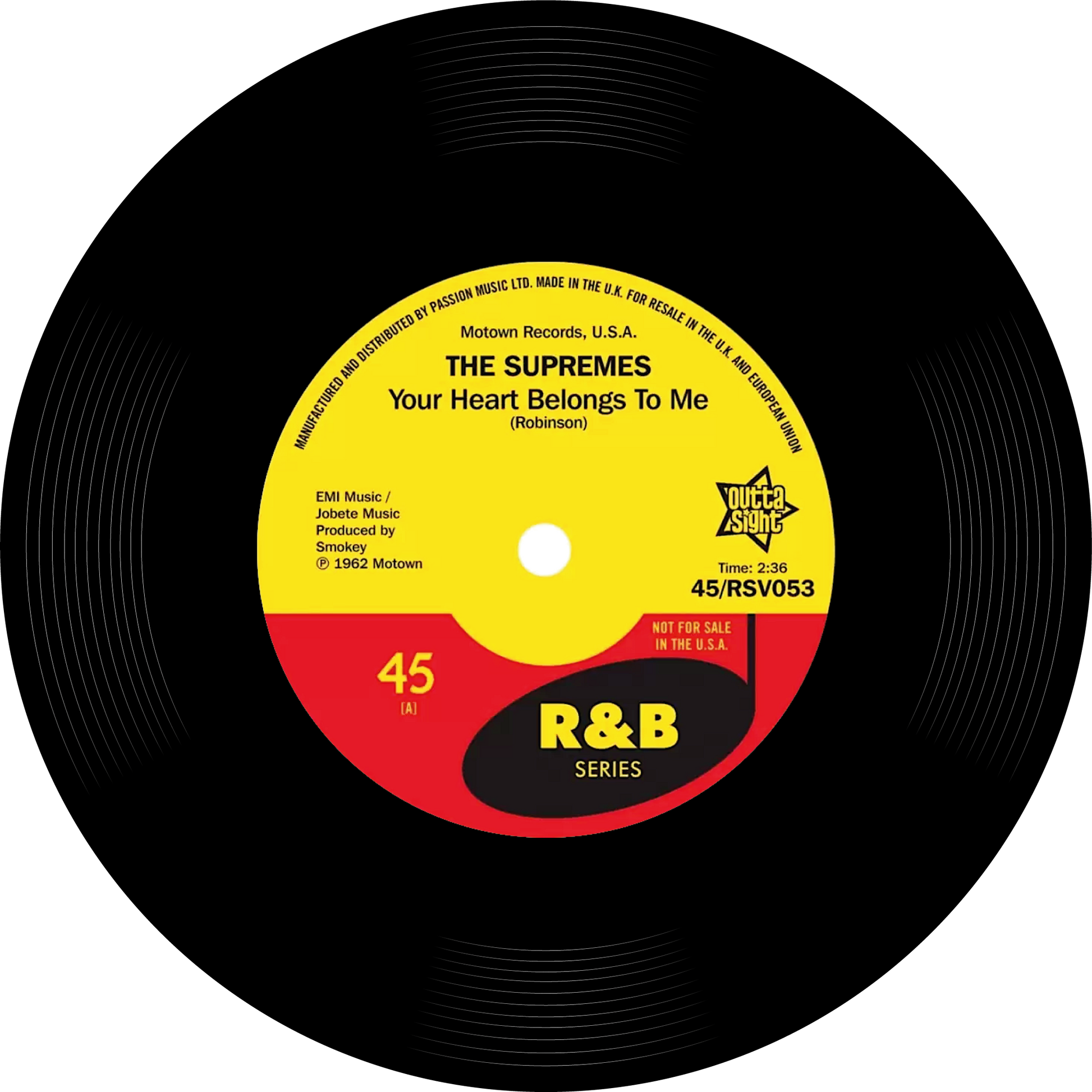 Supremes, Your Heart Belongs to me, Mat. (Can also be used on a wall as a sound damper) - Posterify