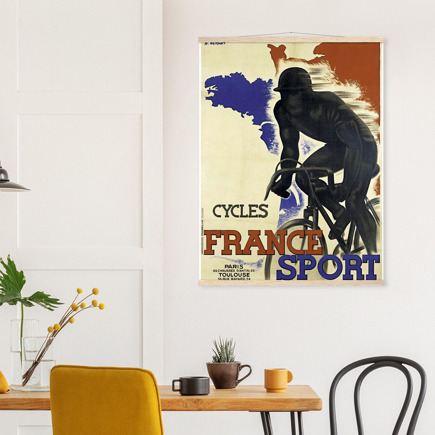 France Sport Vintage Poster Reprint on Premium Matte Paper - Posterify