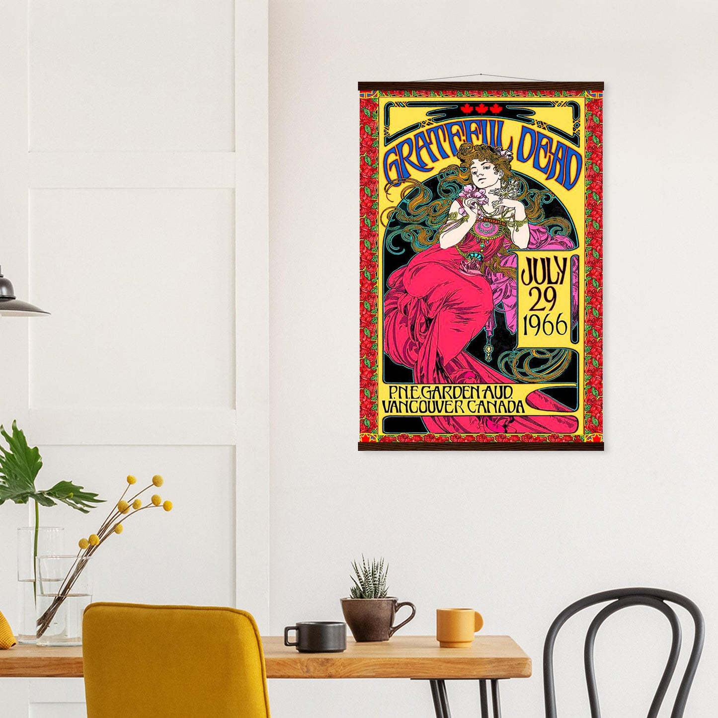 Grateful Dead Vintage Poster Reprint on Premium Matte Paper - Posterify