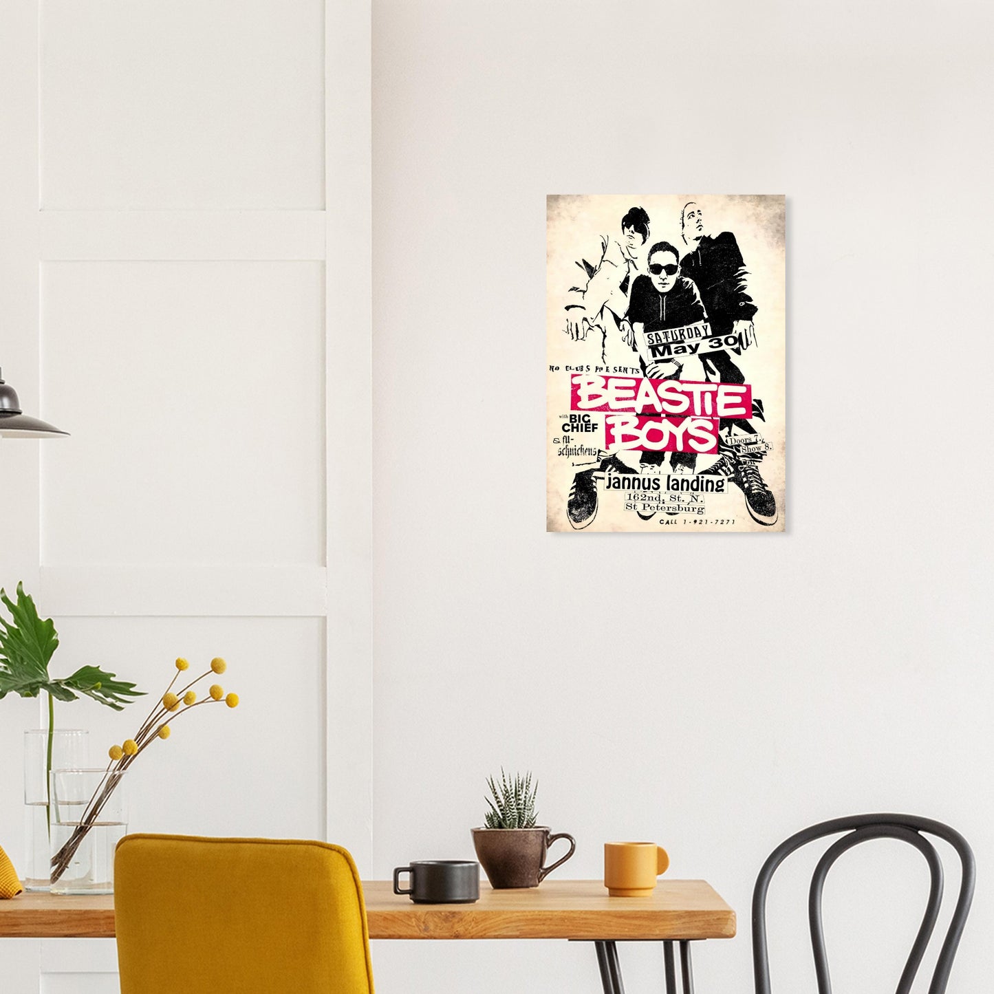 Bestie Boys Vintage Poster Reprint on Premium Matte Paper - Posterify