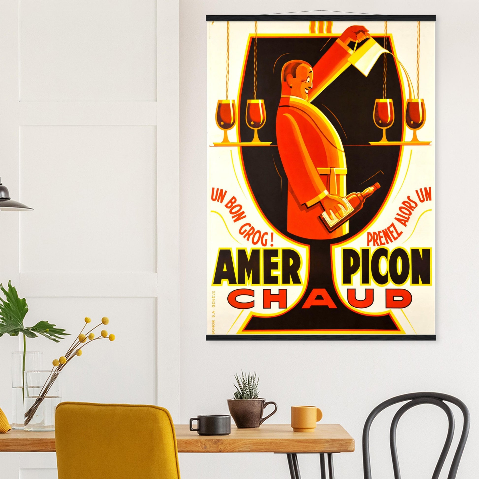 Vintage Poster Reprint, Amer Picard, Wall Art on Premium Paper - Posterify