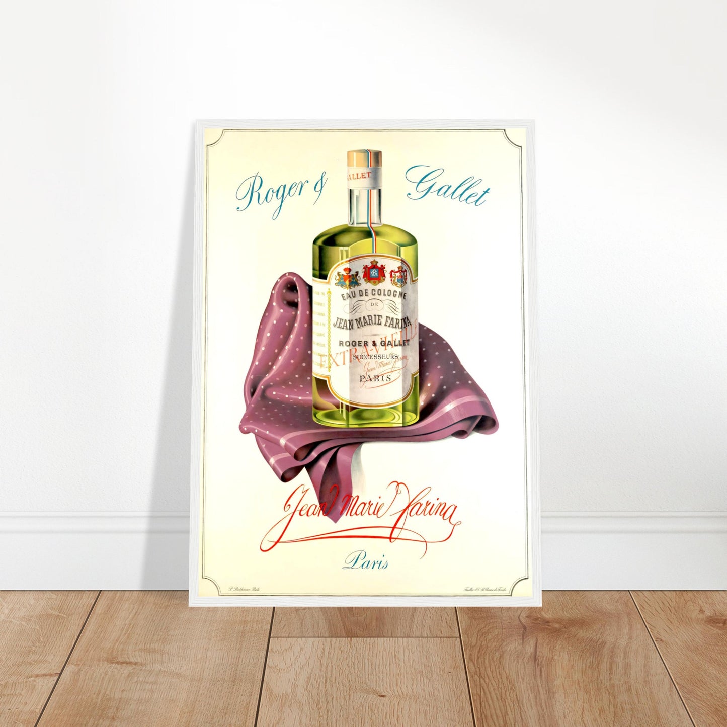 Vintage Poster Reprint, Parfume, Wall Art on Premium Paper - Posterify