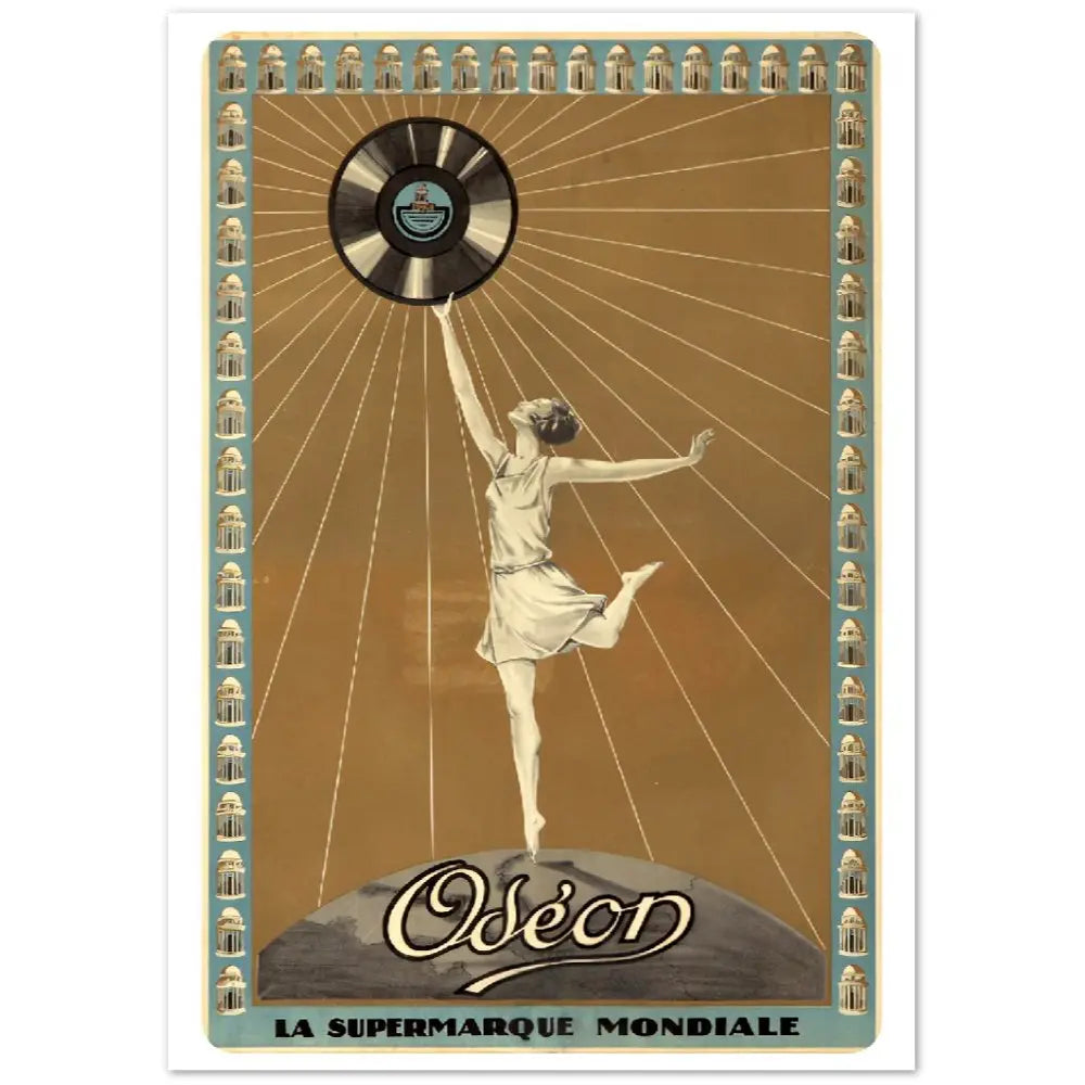 Vintage Poster on Premium Matte Paper - Posterify