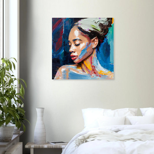 Abstract Portrait Poster by Posterify Design on Premium Matte Paper - Posterify