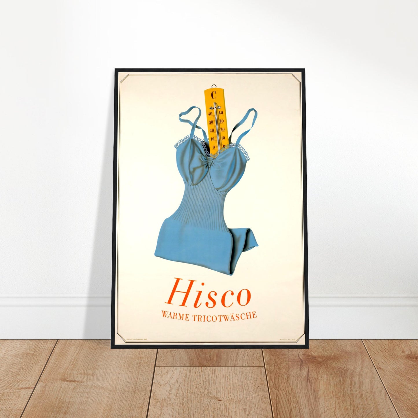 Vintage Poster Reprint, Hisco, Wall Art on Premium Paper - Posterify
