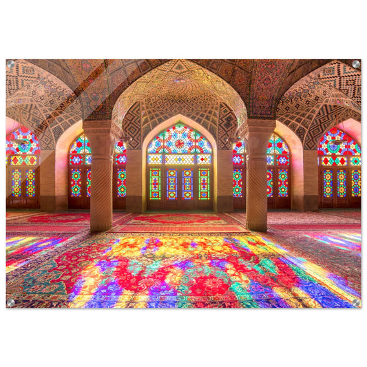 Acrylic HQ Photo Print of Shah Cheragh #2, Shiraz Mosque in Iran - Posterify