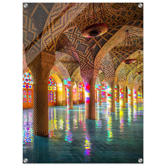 Acrylic HQ Photo Print of Shah Cheragh, Shiraz Mosque in Iran - Posterify