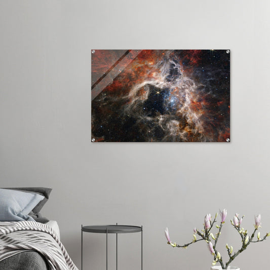 Acrylic HQ Print, Tarantula Nebula, James Webb Telescope, NASA - Posterify