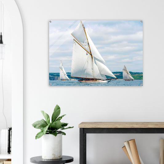 Acrylic Print of Classic Sail race by Posterify Design - Posterify