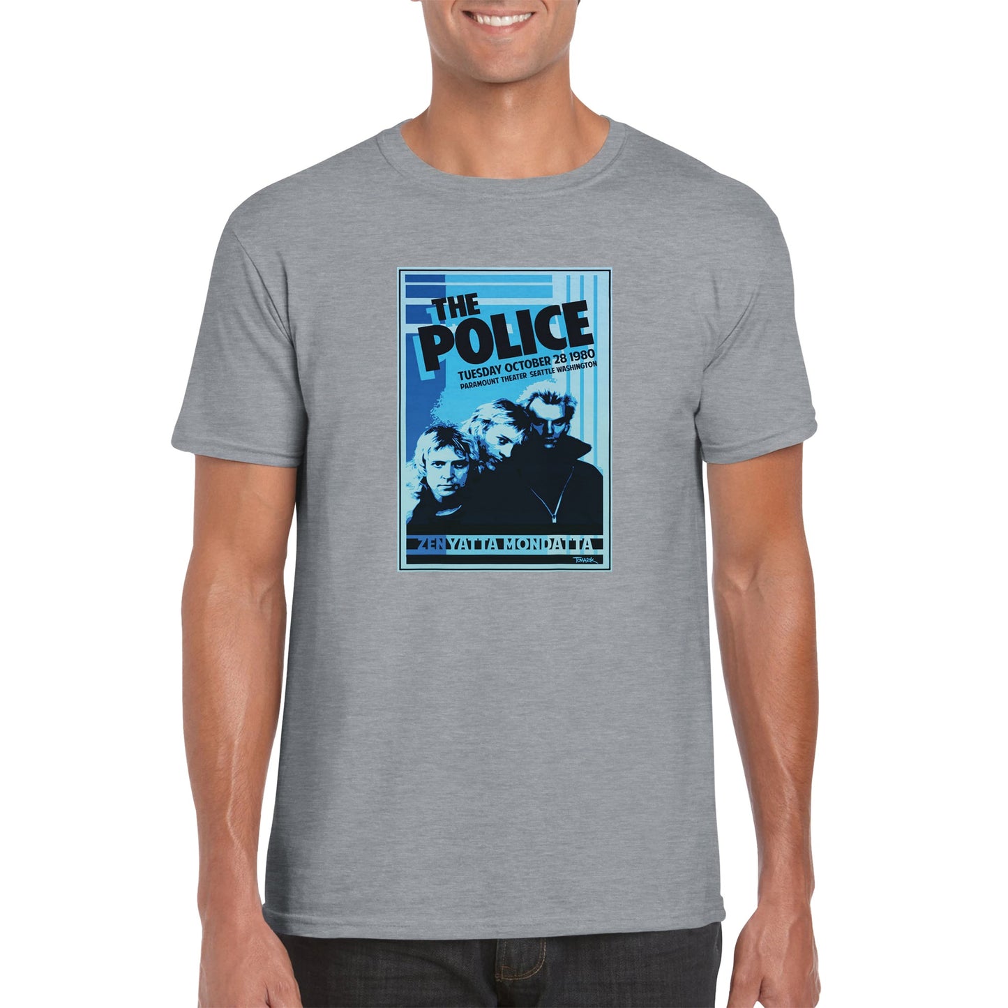 The Police Classic Unisex Crewneck T-shirt - Posterify