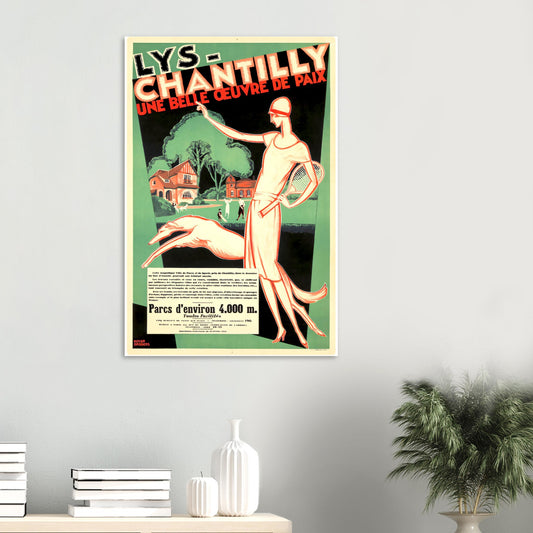 Vintage Poster Reprint On Premium Matte Paper